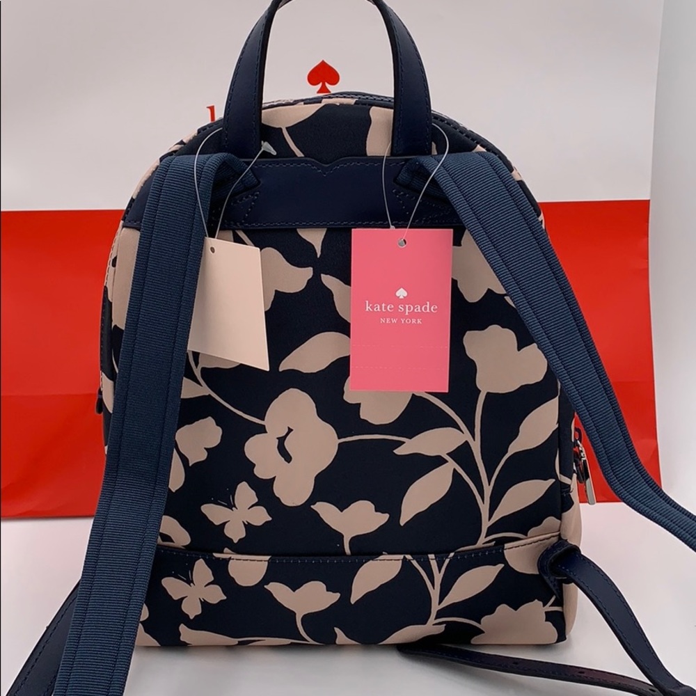 KATE SPADE karissa nylon garden vine md backpack - Picture 6 of 16